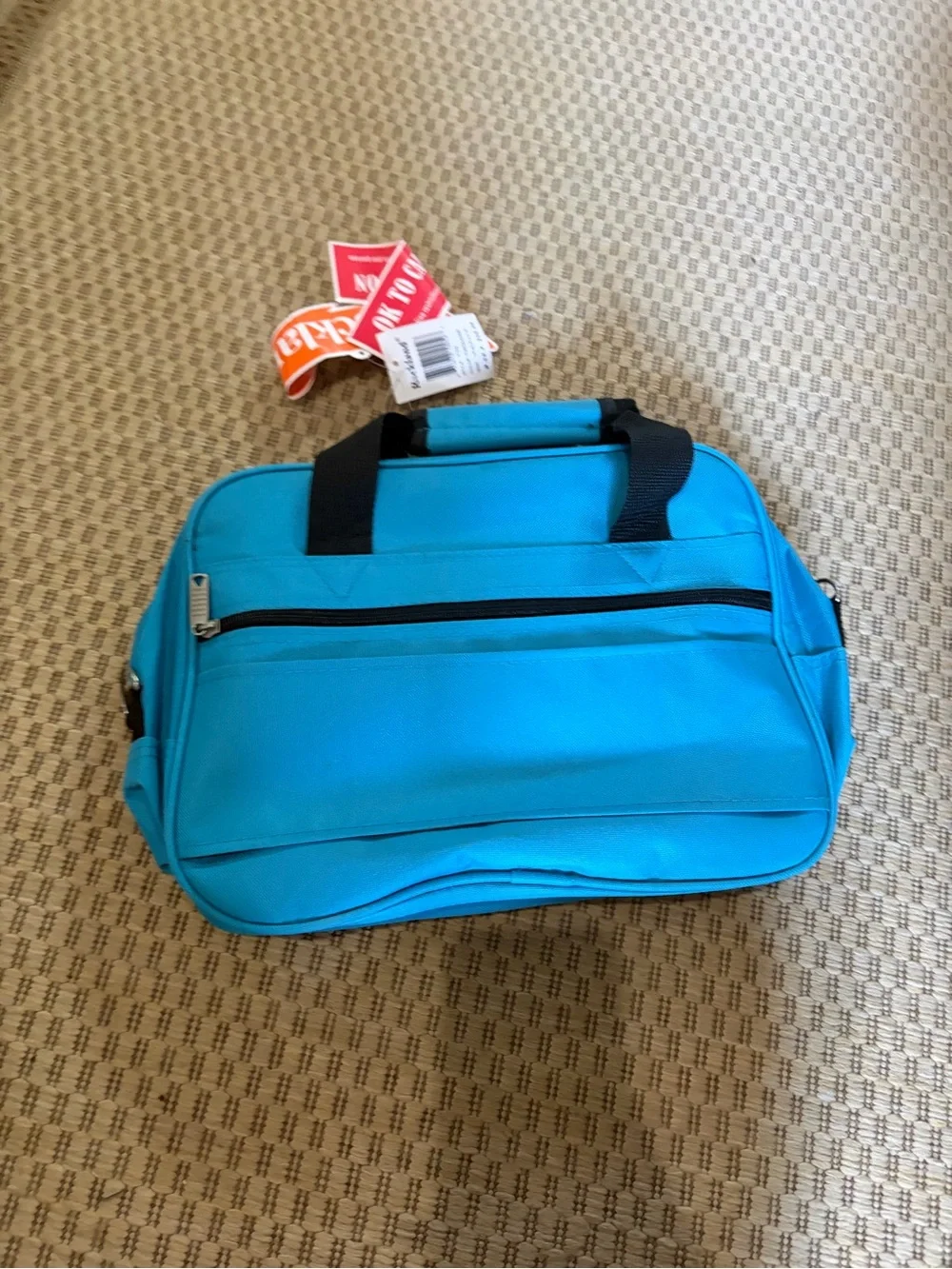 Teal Travel Duffel Bag for Men